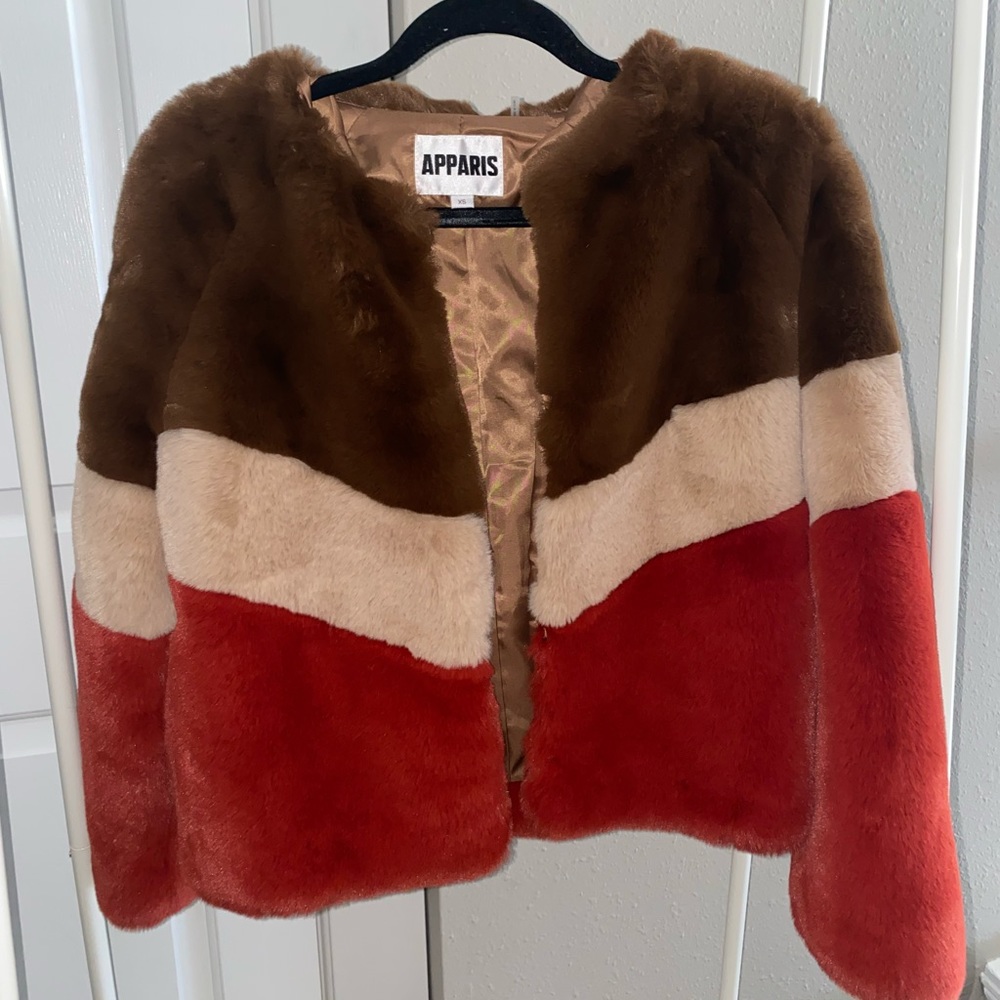 Apparis Brigitte Jacket faux fur size XS